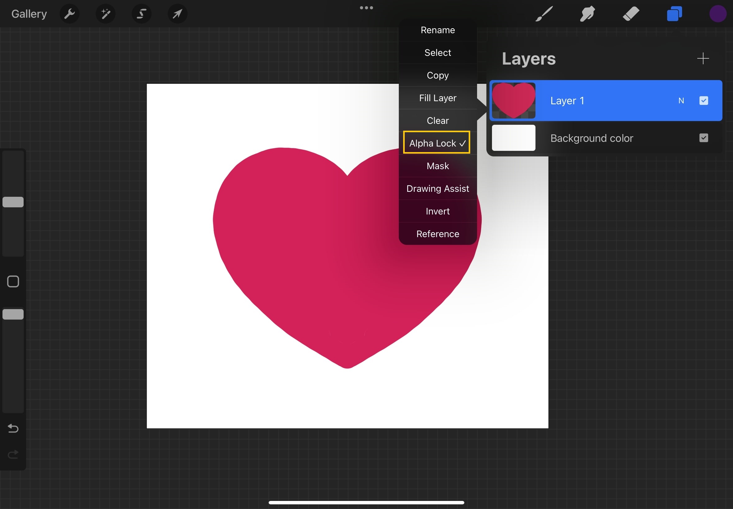 Alpha Lock in Procreate How and When to Use Masks in Your Work 🖌️
